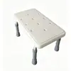 Silla Taburete de Baño Ajustable de Tres Velocidades de Aleación de Aluminio para Personas Mayores, Baño, Mujeres Embarazadas y Niños, Silla de Ducha Antideslizante, Taburete Portátil