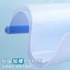 Carpeta de clip de varilla a4 inserto transparente gran capacidad varilla de tracción de gota de agua engrosada clip para clip de papel de prueba de archivo clip de cubierta de libro pequeño