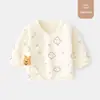 Roupas de bebê primavera e outono 0-1-3 meses roupas de meio dorso bebê recém-nascido quatro estações atacado casaco de recém-nascido roupas de monge