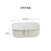 Caja de costura multiusos para el hogar, bolsa de costura portátil, con hebilla, dedal, caja de almacenamiento de agujas de coser a mano de doble capa, venta al por mayor