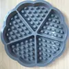 Molde para Pastel de Pan Transfronterizo Silicona Resistente a Altas Temperaturas Horno de Microondas Freidora de Aire Bandeja para Hornear Herramientas para Hornear