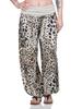 Novo desejo AliExpress Europeu e Americano Leopardo Impressão Digital Impressão Longa Perna Larga Calças Calças Casuais Harlan Pants Home Pants