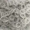 Junta de Silicona Redonda Impermeable y Antideslizante de Grado Alimenticio, Anillo Impermeable para Taza Térmica, Sellado, Resistente a Altas Temperaturas, Junta de Silicona Transparente