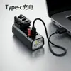 Luz para Ciclismo, Faro Delantero para Bicicleta para Rodar de Noche, Linterna Brillante para Exteriores, Equipo para Bicicleta de Montaña y Carretera, Iluminación Nocturna