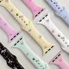Correa de Reloj de Silicona con Lunares y Lazo Pequeño Adecuada para Apple Watch 1-12/Ultra3