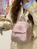 Mochila Pequeña Estilo Coreano Ins para Mujer Estudiante Universitaria Compras Viaje Mochila Pequeña Casual Versátil Ligera Mini Mochila