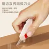 Abrecajas de Diamante Dopamina Cuchillo de Utilidad Doméstica Rebote Automático Magnético Antiadherente Cortador de Cajas Duradero y Portátil