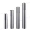 5ml 10ml 12ml 15ml Botella de Vacío con Atomizador Plata Cepillada Galvanizada UV Botella para Muestras de Prensa Botella Dosificadora de Vacío