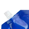 Producción de bolsa líquida portátil de detergente para ropa, bolsa con pico auto-soportante, bolsa de embalaje suave compuesta de papel de aluminio para leche de soya