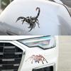 Car Sticker Cartoon Spider Gecko Scorpion Animal Car Sticker Scratch Car Tail Stereo Body Sticker P74
