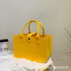 Bolsa de fieltro publicitaria personalizada, logo personalizado, bolso de gran capacidad, bolso de hombro tipo tote, bolsa de compras, bolsa de regalo