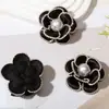 Broche de Camelia Hecho a Mano Inspirado en Estilo Coreano DIY para Mujer con un Look de Moda de Alta Gama y Temperamento Elegante