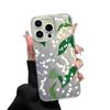 Ins Influencer Elige Estuche para iPhone 15 Pro de Lirio del Valle Fresco para Mujeres, Estuche Duro de PC Anti-Caídas Iphone18Pro