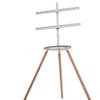 Soporte para TV de 45-65 pulgadas Soporte Artístico para TV Rack Móvil Piso Fieltro Soporte para TV