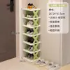 Zapatero plegable de múltiples niveles en forma de X para apartamentos de alquiler, entrada del hogar y uso en dormitorios, diseñado para espacios estrechos