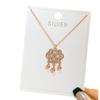 Collar de Plata Esterlina s925 para Mujer Cobre Dinero Candado Larga Vida Colgante Nicho Alta Gama Cadena Clavícula Versátil Collar Cadena de Lujo Ligero
