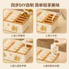 Forma para picolé e sorvete, de grau alimentício, para picolés caseiros, sorvete, pudim, forma de cubo de gelo, forma DIY para bolo de gelo