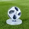 Mercancía 2026: Regalos premium, exhibidor giratorio de fútbol, transfronterizo, Brasil, EE. UU., Canadá, México, recuerdos, soporte de exhibición de la Copa del Mundo
