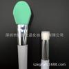 Punto doble cabezal suave silicona máscara de barro para untar pincel para barro pincel pincel herramienta de maquillaje belleza individual