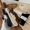 Calcetines de Invierno/Otoño para Mujer, Estilo Japonés, Bloques de Color Cálido, Seda y Lana, Micro-Presión, Calcetines Largos Adelgazantes para Mujer