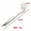 Batata Lama Press Masher Espessado Aço Inoxidável Cracker Peça Redonda Manual Squeezer Baby Food Suplementar