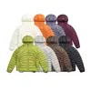 Chaqueta con capucha para exteriores Shibuya Element Blanco Invierno Pluma de Pato Impermeable Acolchada Abrigo de Plumas para Hombres y Mujeres Y6282