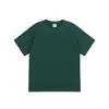 Camiseta Blanca de Algodón 100% Puro, Estilo Coreano, Realza el Blanco, Color Gris Sólido, Manga Corta para Hombres y Mujeres, Verano 2026, Casual Versátil, Estilo Pareja