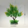 Tanque de Peces Plástico Escena de Hierba Acuática Simulación Hierba Acuática Falsa Decoración de Acuario Zhiyang Suministros para Tanques de Peces Adornos