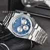 2022 Masculino Comércio Exterior Aliexpress Pulseira de Aço 6 Pinos Relógio de Quartzo Aço Inoxidável Pulseira de Aço Relógio Fabricante Atacado