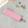 Llavero de Color Macarrón Hecho a Mano Coreano DIY Estilo Ins Colgante para Mochila Escolar Cinta de Lona Etiqueta de Nombre Etiqueta Caliente
