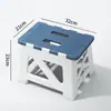 Taburete Plegable, Banco Portátil, Simple y Engrosado, Taburete de Exterior Ultraligero, Herramienta Mágica que Ahorra Espacio