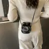 Bolsa de Hombro Mini Linda Estilo Coreano para Niñas con Lazo y Estampado de Gato Dibujo Animado Bolso Cruzado Accesorio Nuevo Estilo para Niñas