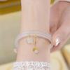 Pulsera Navideña Esmaltada Paso a Paso Pulsera para Novia Nafu Suzuki Fresca Simple de Nicho Lujo Ligero Pulsera para Niñas