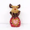 Bolsa de Regalo Creativa de Muñeco de Árbol de Navidad 3D, Bolsa de Regalo de Manzana y Dulces, Bolsa de Regalo Navideña Decorativa al por Mayor
