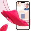 App Huevo Vibratorio Portátil en Forma de Corazón Rojo, Vibrador con Control Remoto Inalámbrico para Teléfonos Móviles, Juguete Sexual para Parejas, Dispositivo de Masturbación, Productos para Adultos