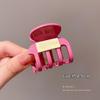 Pinza de clip para coleta alta no aplasta el cabello cabeza de mujer mitad del cabello pinza de calabaza pinza de tiburón avanzada tocado