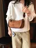 Bolso de mano retro de moda transfronterizo para mujer, nuevo diseño de nicho, elegante bolso almohada, bolso de hombro para ir al trabajo, bolso cruzado