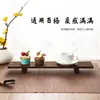 Suporte de exibição para bule de argila roxa, prateleira de armazenamento de mesa para xícaras de chá, estante para conjunto de chá, rack antigo estilo chinês, pequena mesa de sobremesa chinesa de mesa