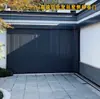 Puerta enrollable de aleación de aluminio de alta gama para el lateral de villa, antirrobo, resistente al viento, fuerte y duradera, ventas directas de fábrica