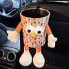 Caja de Pañuelos para Coche, Muñeca Linda, Manos y Pies, Bolsa Colgante para Pañuelos de Coche, Caja de Pañuelos de Caja de Reposabrazos para Coche de Alta Gama y Práctica