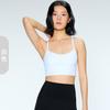 Top de Yoga Cor Nude em Y Costas Sexy Bonitas Push-Up Alça Fitness Corrida Esportes Roupa Externa Sutiã de Yoga Sem Costas