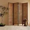 Nueva Pantalla Zen Estilo Chino, Aspecto Antiguo y Vintage, Biombo Wabi-Sabi para Sala de Estar y Comedor, Fondo Estético Dinastía Song, Estilo Chino