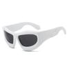 Nuevas gafas de sol de moda personalizadas Y2K con burbujas, estilo hip-hop europeo y americano, con sombra cóncava para exteriores.