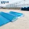 Telha solar fábrica Guangdong telhado de estufa personalizado telha de telhado plástico transparente telha de policarbonato fábrica de telhas de policarbonato telha ondulada de PC com transmissão de luz