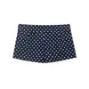 Aliexpress Más Vendido Za Ropa de Mujer al por Mayor Estilo Europeo y Americano Transfronterizo Verano Nuevo Lunares Bloques de Color Casual Versátil Estilo Corto