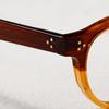 Gafas de montura de titanio puro Tianwei TVR516 con montura de dos colores de carey japonés hecha a mano para hombre y mujer retro