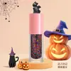 Sombra de Olho com Lantejoulas em Gel de 8 Cores para Halloween Maquiagem Facial Pó com Glitter para o Corpo Fragmentos Gel Maquiagem de Palco