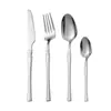 Conjunto de Talheres de Aço Inoxidável Faca, Garfo e Colher Conjunto de Três Peças Estilo Ins Cintura Pequena Criativo Hotel Steak Sobremesa Talheres Ocidentais