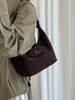 Bolso Retro de Nicho con Ante y Terciopelo para Mujer 2026 Nuevo Invierno Versátil Bolso Cruzado Muy Popular Bolso de Mano Pequeño