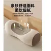 Almohada de cáscara de trigo sarraceno para protección de la columna cervical, ayuda para dormir, núcleo de almohada para enderezamiento y tracción, almohada dura especial para dormir en dormitorio de estudiante